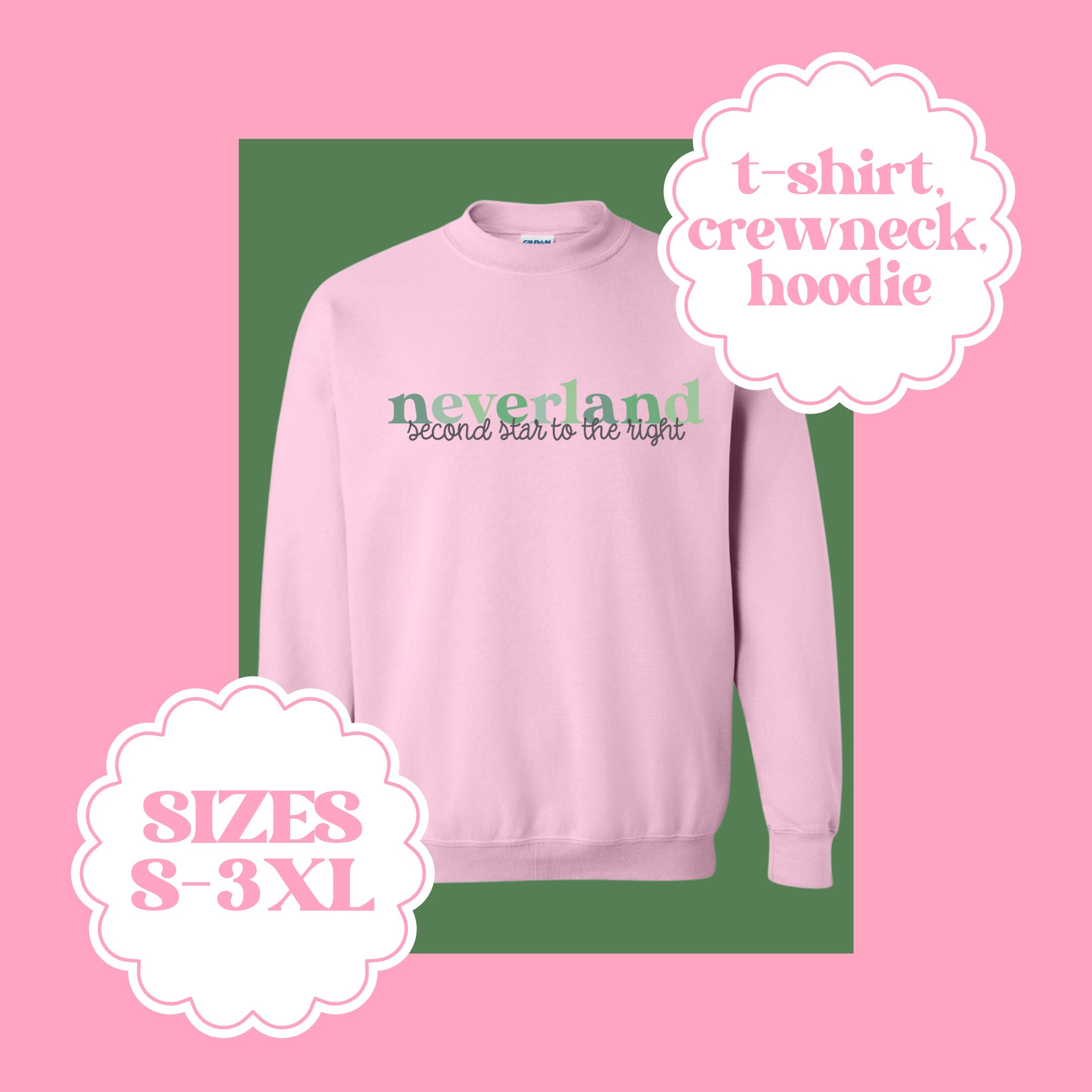 ネバーランド セカンド スター T シャツ/クルーネック/パーカー 