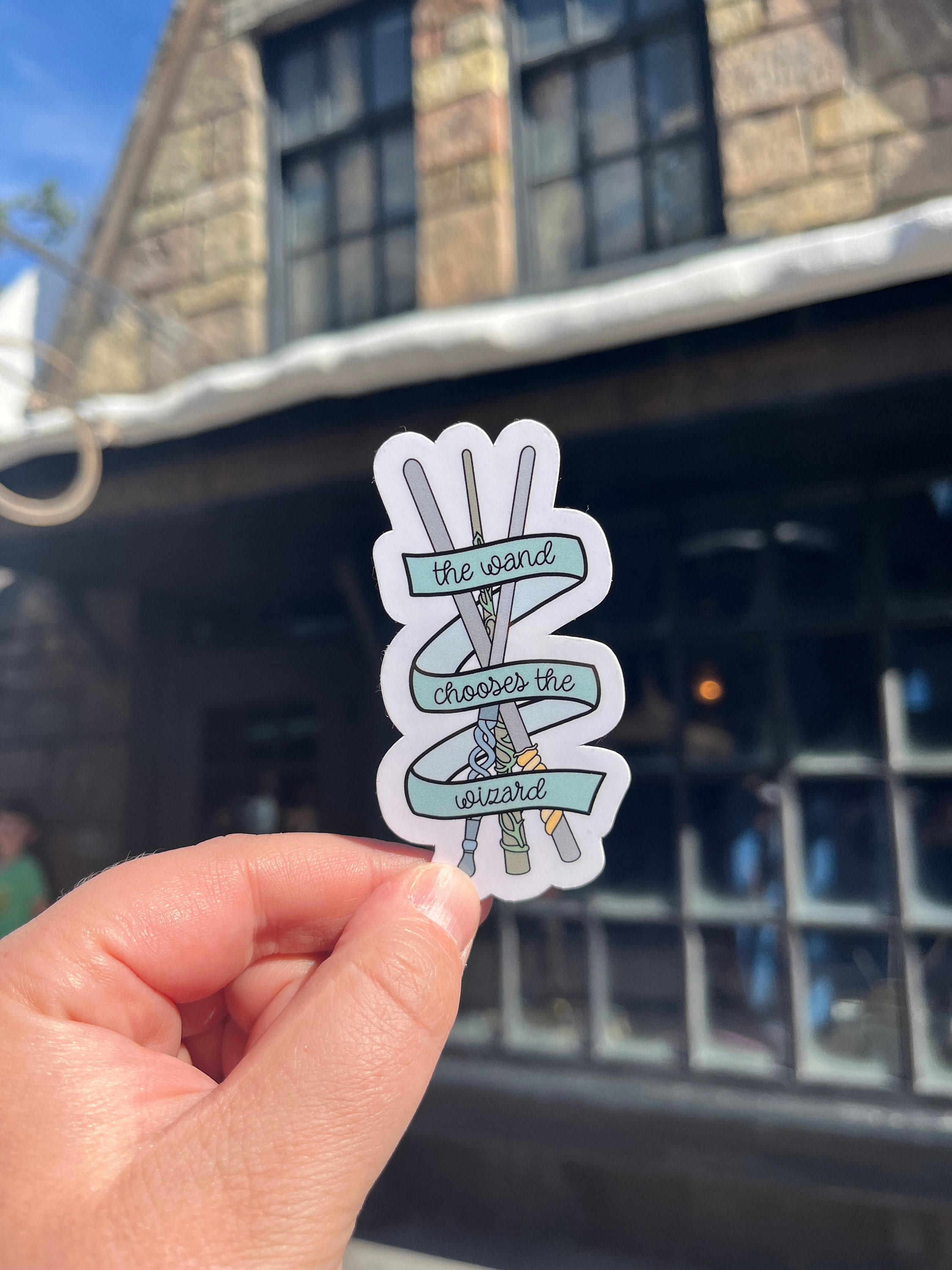 Wond Sticker Wands Glossy Sticker | Weatherproof Laptop & Water Bottle Sticker ...