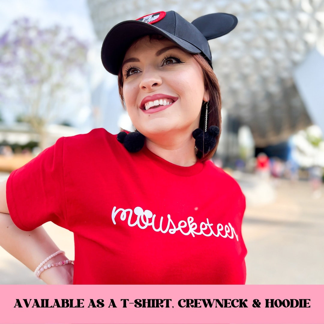 Mouseketeer Apparel Magical Theme Park Sweatshirt Magical Mouse Balloon Main Street USA Screen Printed Etsy