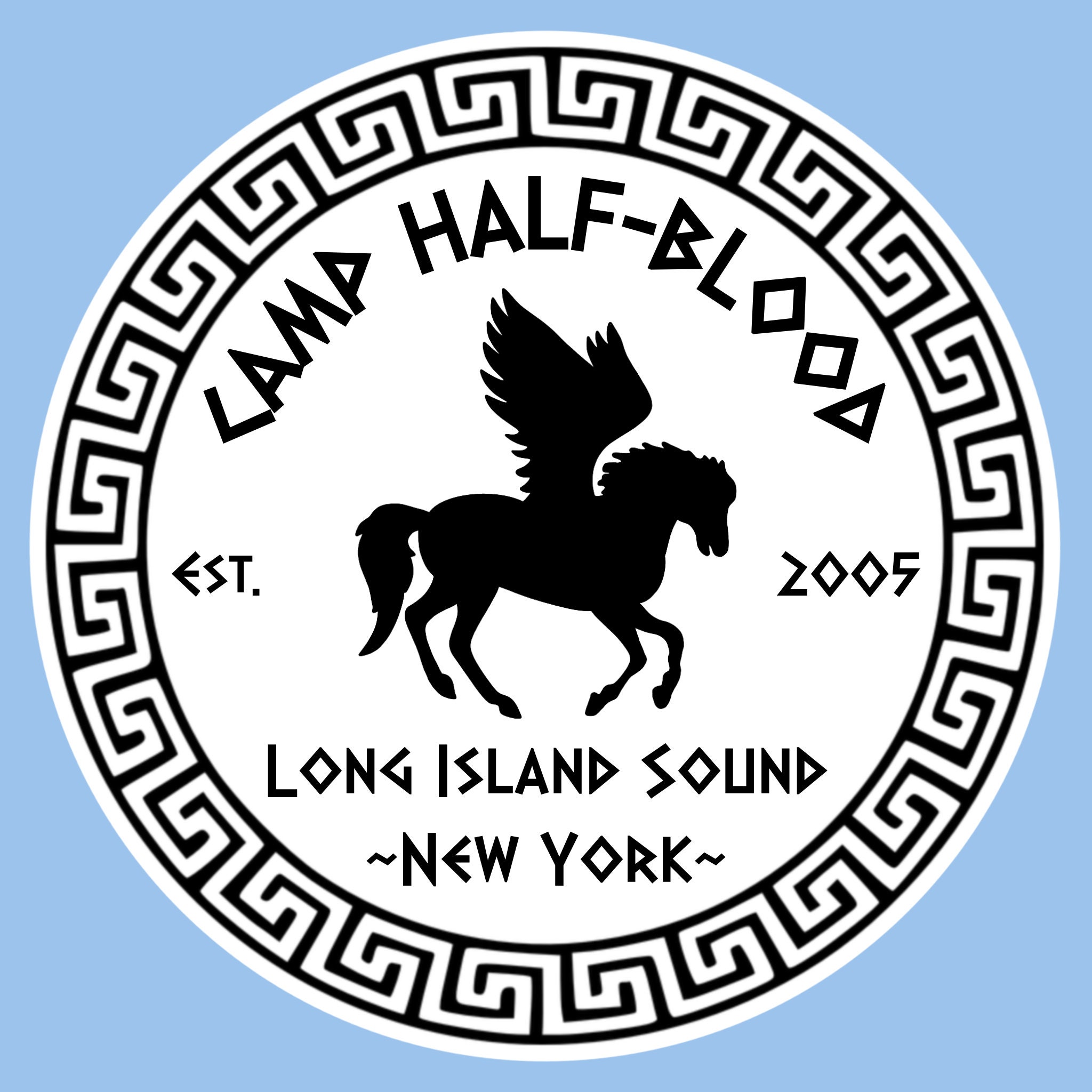 Camp Half Blood Long Island Sound - Graphic Designs - Sticker