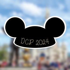 DCP 2024 Sticker | Cast Member Die-Cut Sticker | DCP 2024 | magical mouse | theme park cast member | WDW