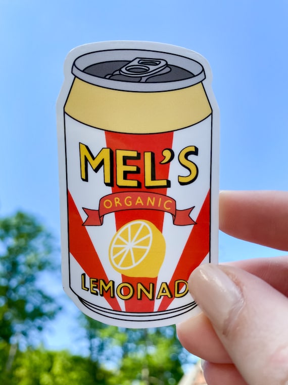 Mel's Lemonade Sticker Magical Theme Park Sticker Etsy