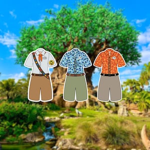 DAK Discovery Island Cast Member Costume Sticker | wdw cm Costumes | Merchandise Qsfb Attractions | dcp College Program | Disco Island | DAK