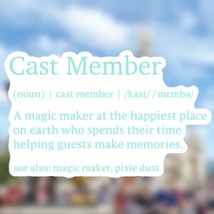Rainbow DCP Sticker Pack | Cast Member Die-cut Sticker | DCP 2024 ...