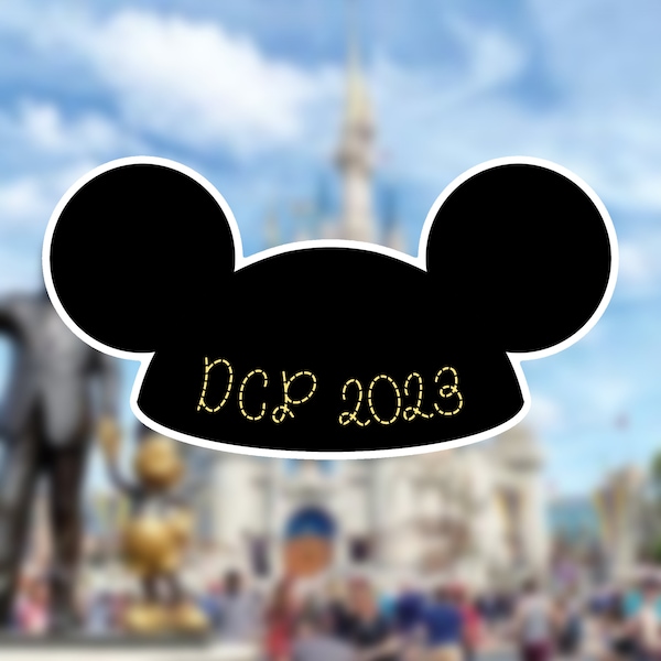 DCP 2023 Sticker | Cast Member Die-Cut Sticker | DCP 2023 | magical mouse | theme park cast member | WDW