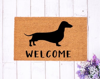 dachshund floor mat