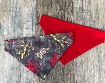 house stark dog bandana