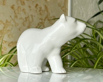 Polar Bear figurines Pereiras, made in Portugal, handmade home decor