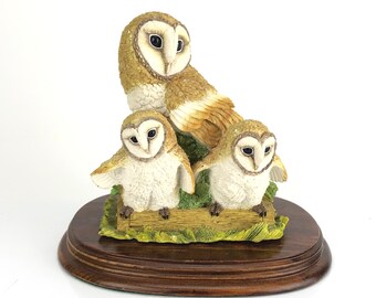 Leonardo Collection &quot;Nature Studies&quot; owl vintage figurine