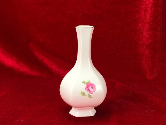 ロイヤルウースターの小さな花瓶、花模様のミニ花瓶 - Etsy 日本