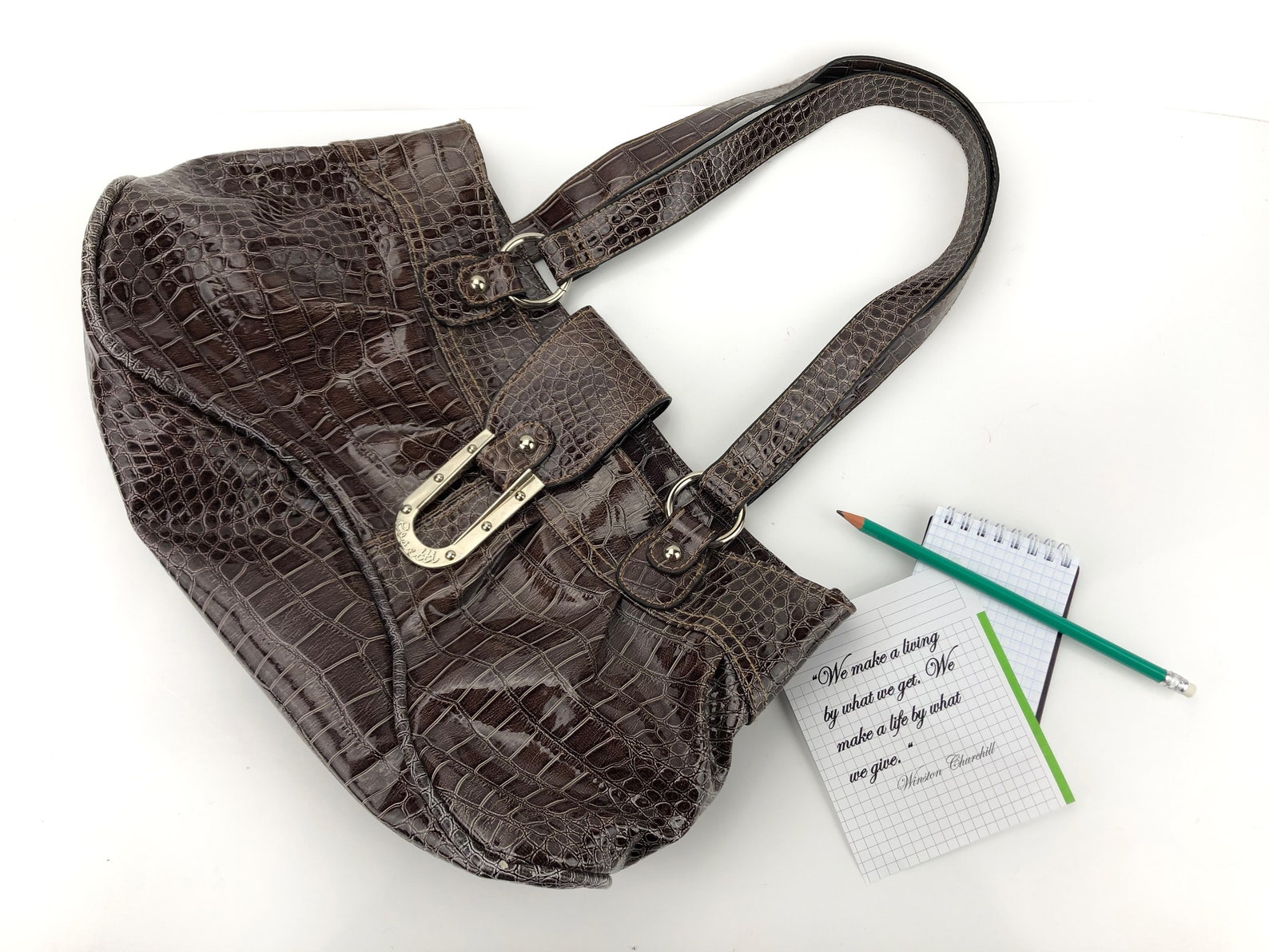 Retro Fake Leather Bag by Rosseti Etsy