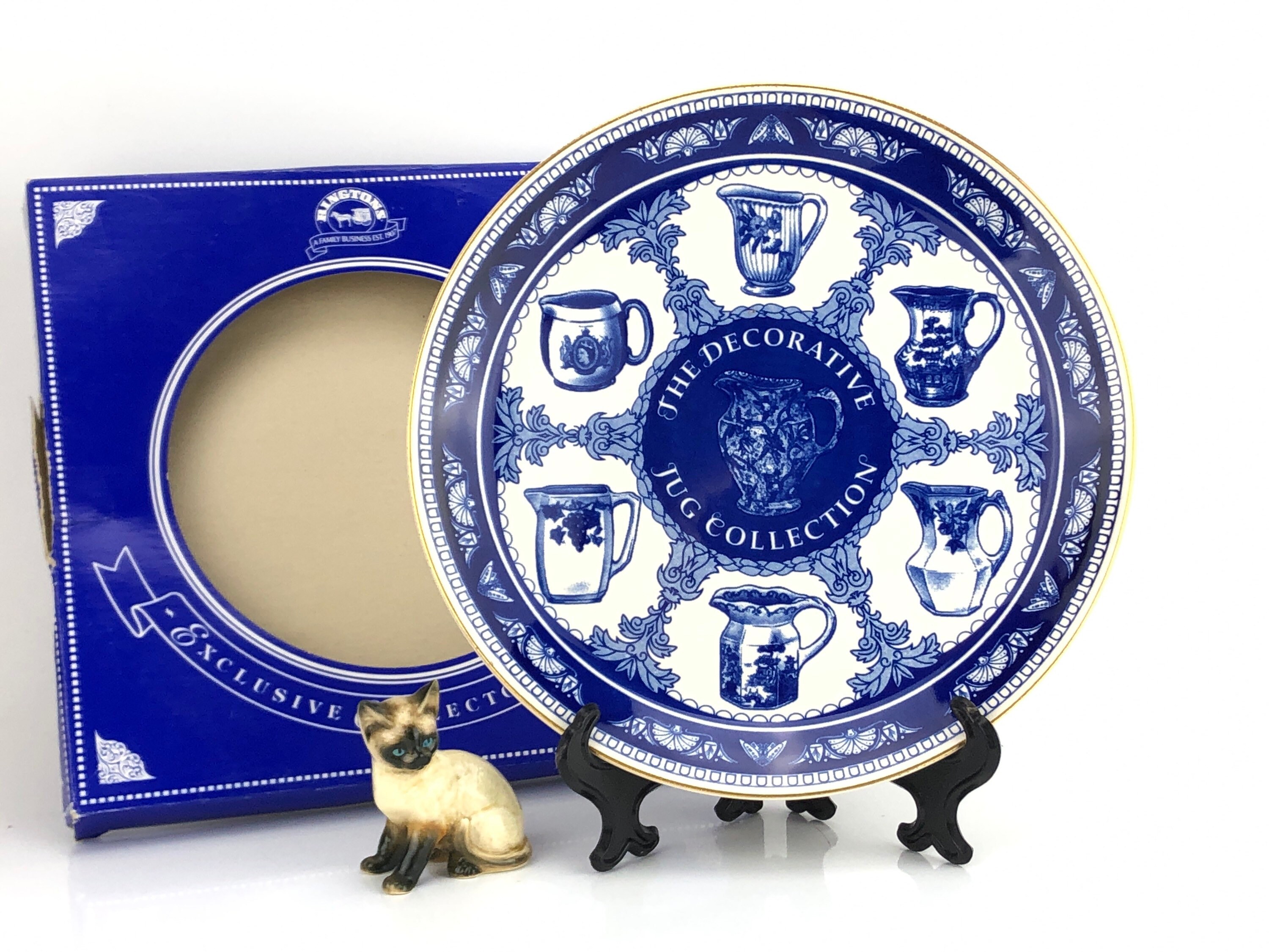Ringtons Plate, Porcelain Platter Exclusive Collectors Plate From