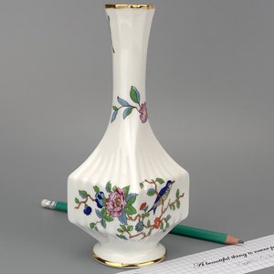 Aynsley vase, flowers vase, vintage mini vase made in England, vases decor