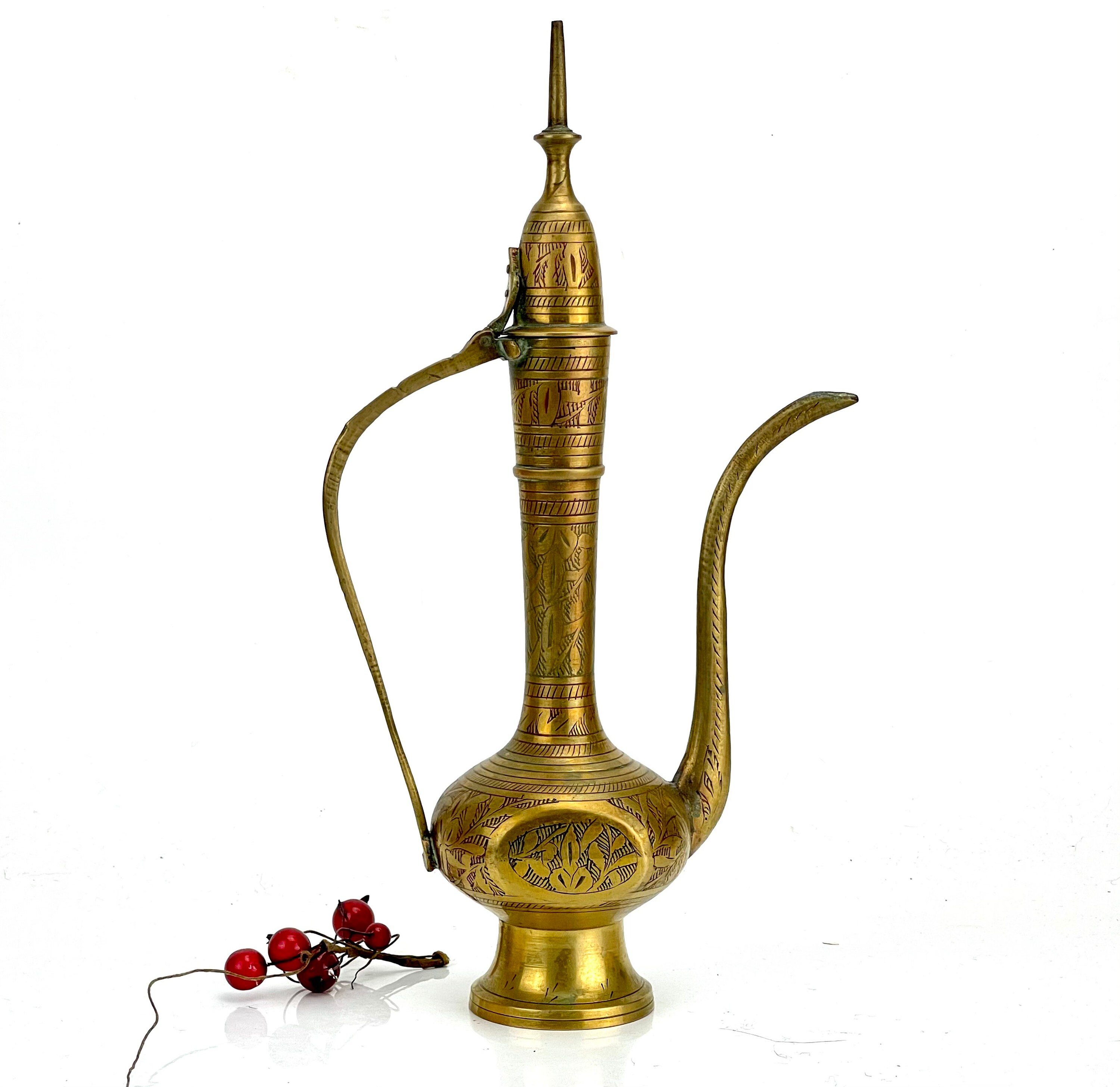 Antique Bronze teapot from Europe