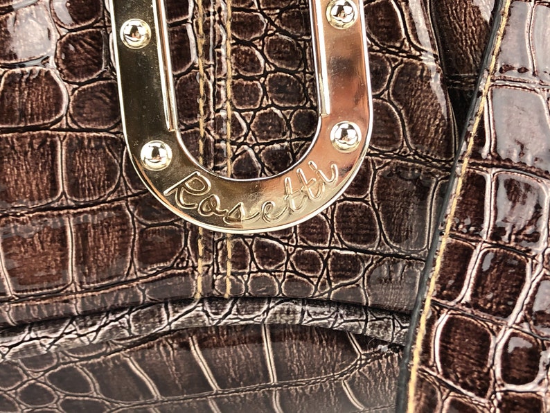 Retro Fake Leather Bag by Rosseti Etsy