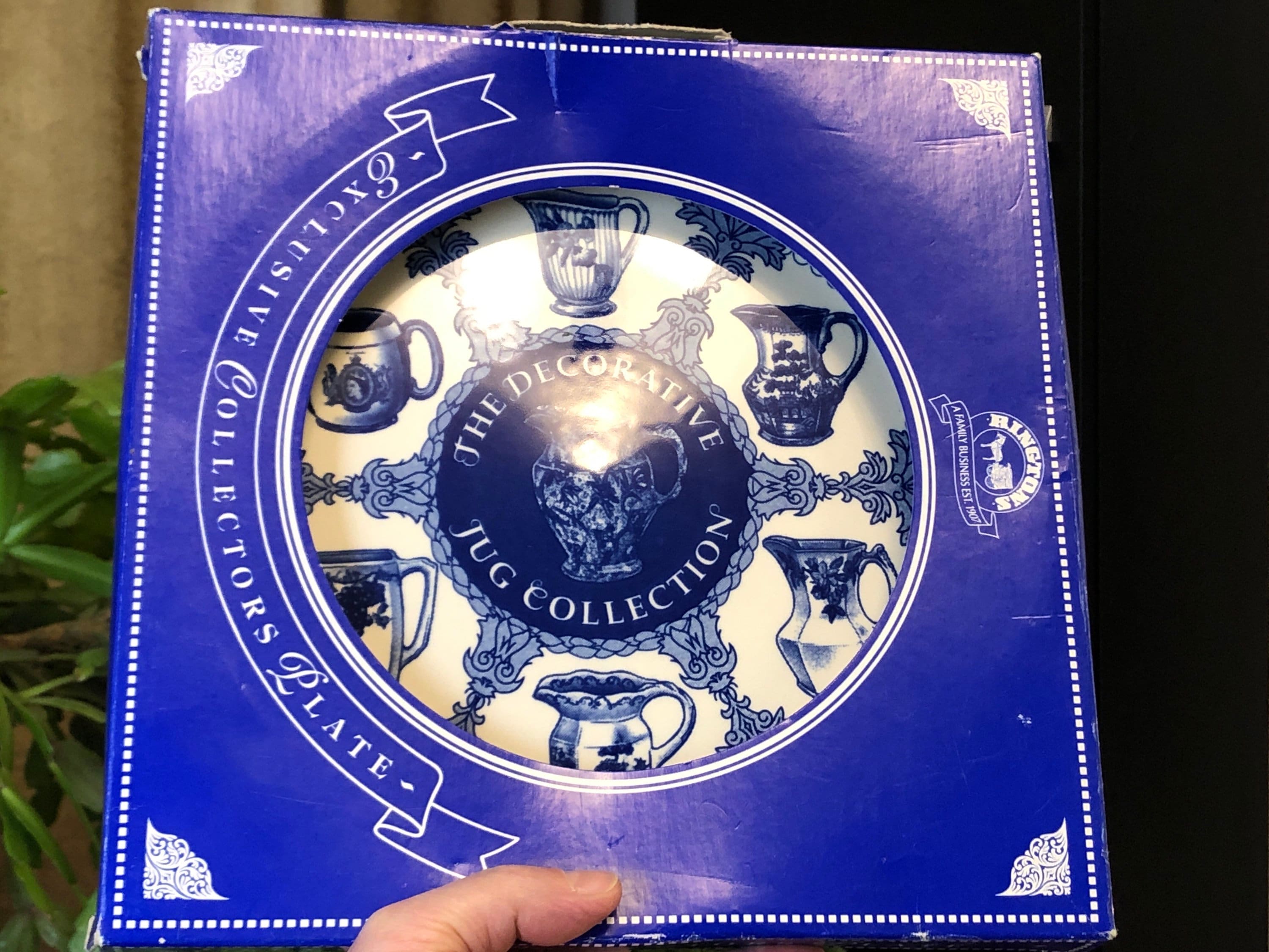 Ringtons Plate, Porcelain Platter Exclusive Collectors Plate From