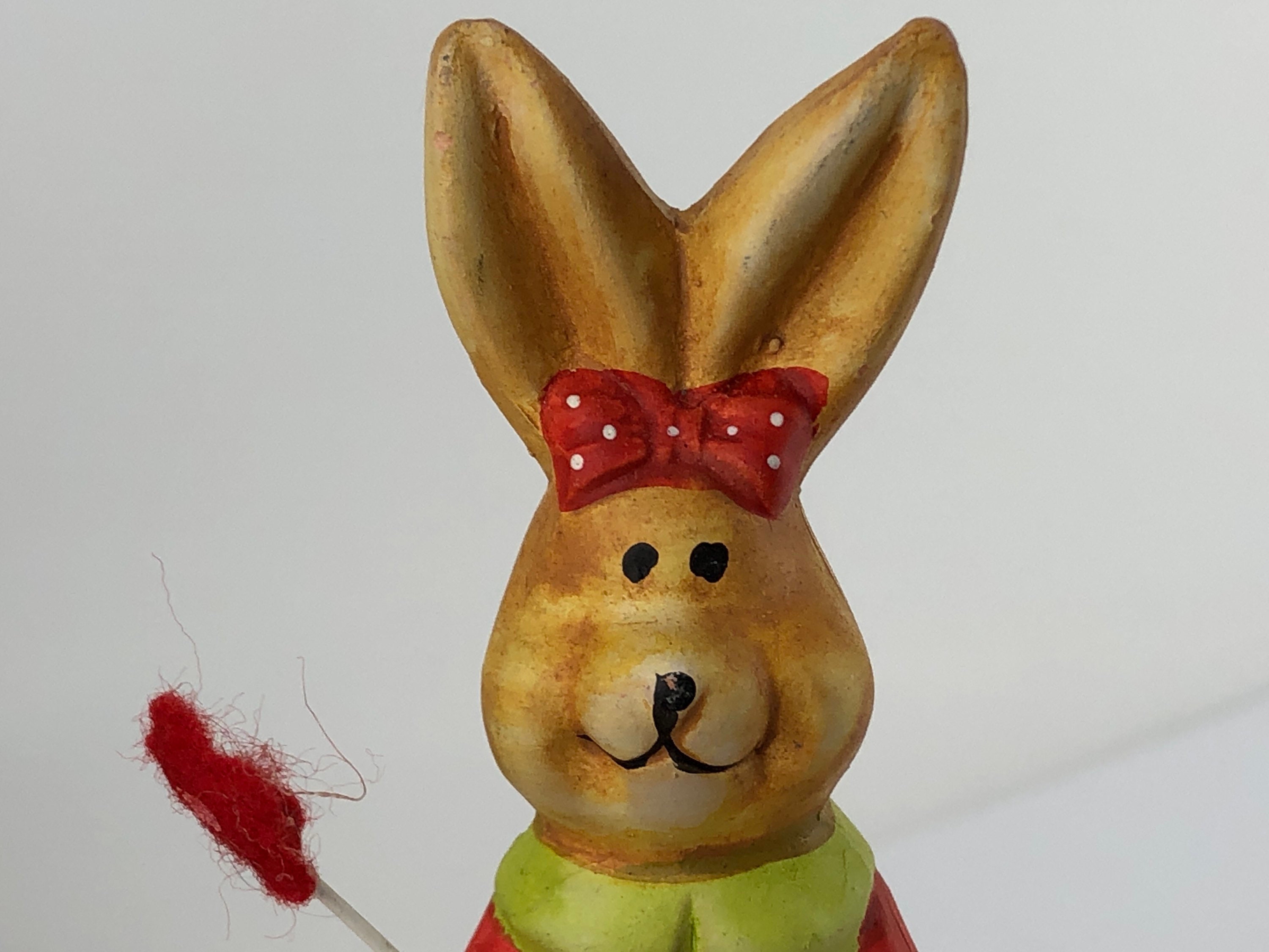 ヴィンテージの手作り陶器製ウサギの置物：20世紀の装飾 - Etsy 日本