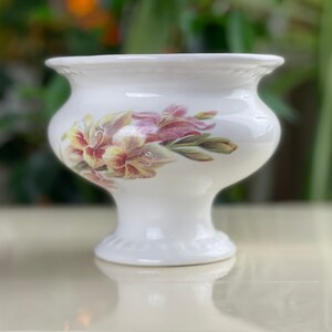 Porslinsblomkruka, Oakdeam Kina liten vintagevas, suckulentplanter