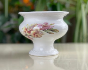 Porcelain flower pot, Oakdeam China small vintage vase, succulent planter