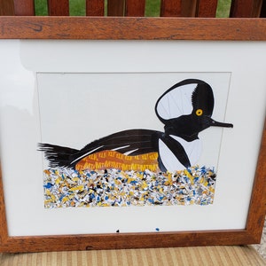 Arte do cartão Metro Merganser (Hoodie)