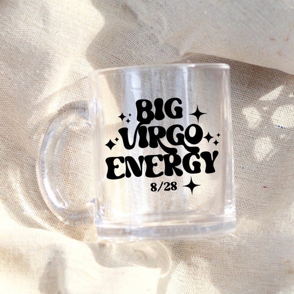 Big Virgo Energy, Virgo Energy Mug, Virgo Zodiac Gift, Zodiac Birthday Gift, Personalized Zodiac Gift, Virgo Zodiac Sign, Big Virgo Energy