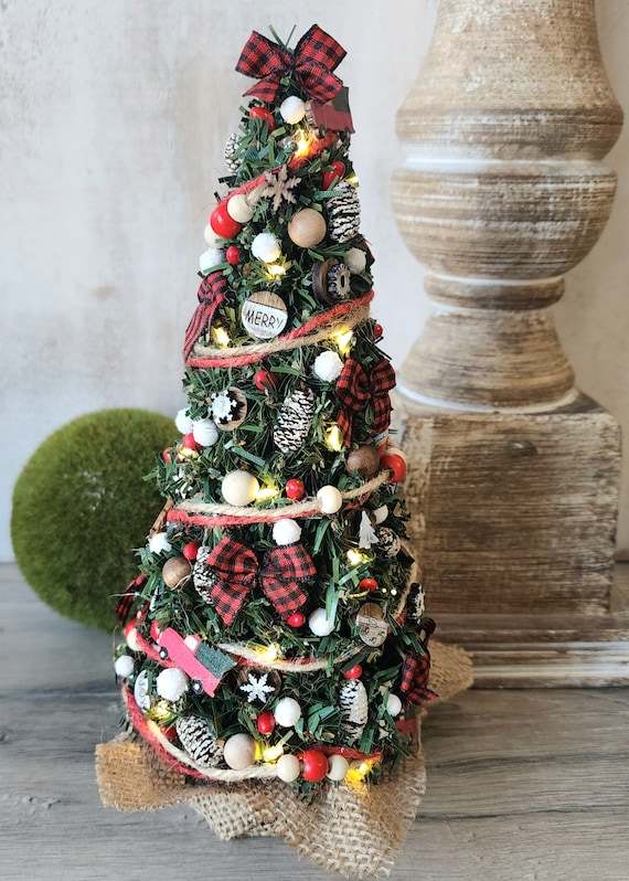 Miniature Dollhouse Christmas Tree 1 12 Scale Dollhouse Miniatures