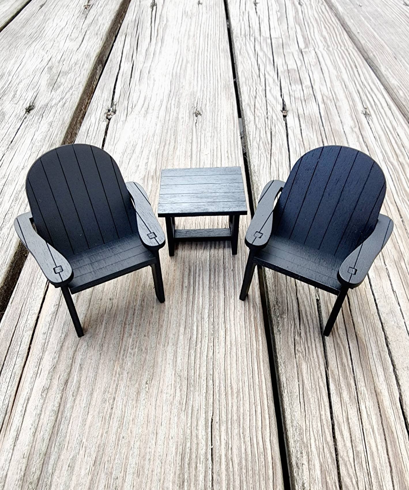 Miniature Dollhouse Outdoor Furniture 112 Scale Etsy