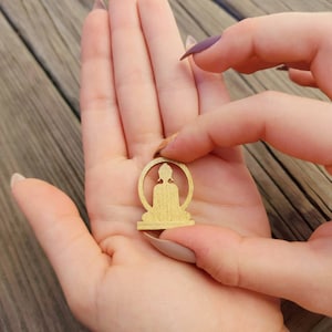 Dollhouse Miniature Buddha Table Art (1pc) - Dollhouse Miniatures, Fairy Garden, Fairy House, Dollhouse Accessories, Table Decorations