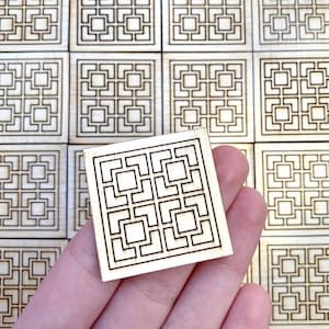 Miniature DIY Wooden Flooring Tiles - (1:12 scale), School Project, Dollhouse Miniatures, Mini furniture, Unfinished, Crafts, Wedding