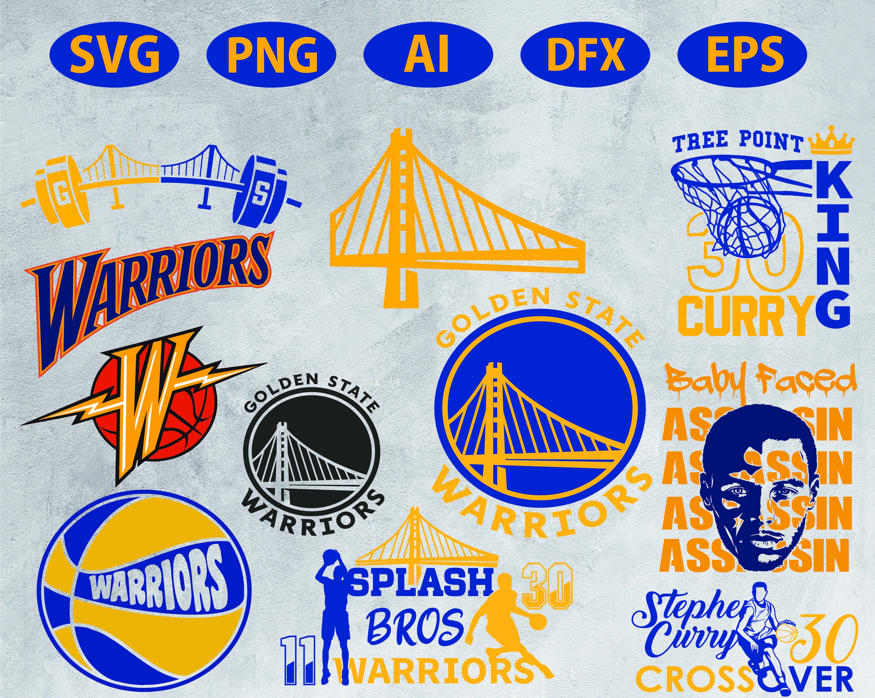 Golden State Warriors Svg B1 Warriors Svg Golden State Etsy