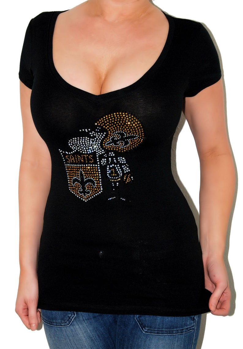 new orleans saints bling shirts