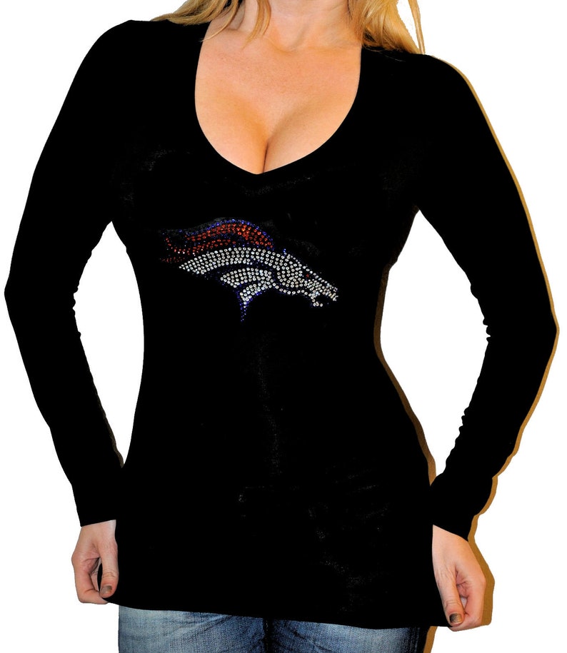 broncos bling shirts