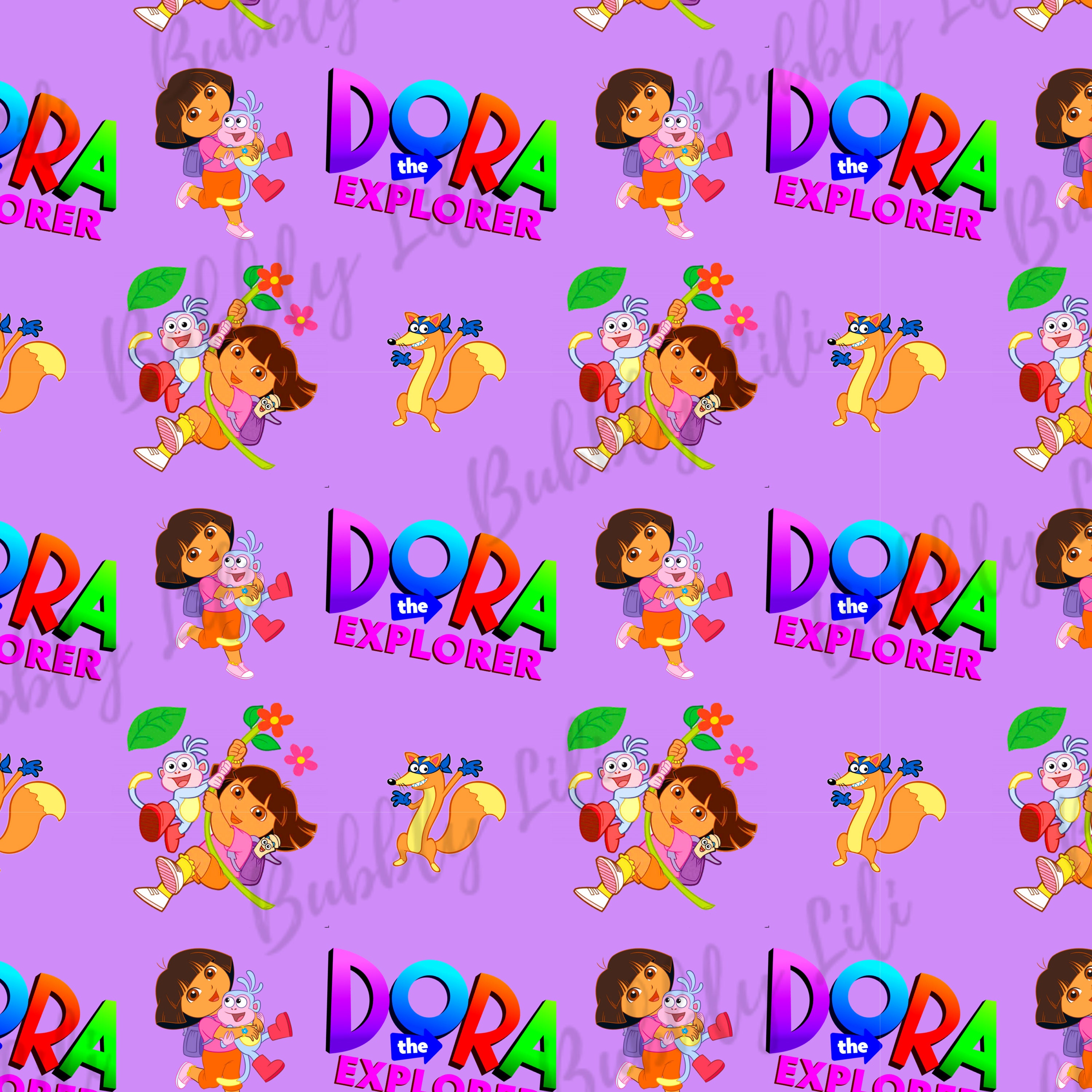 Dora Seamless Pattern Digital file download | Etsy