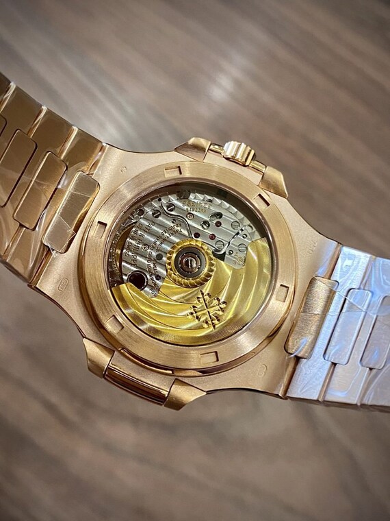 PATEK Nautilus 35mm Silver Black Dial