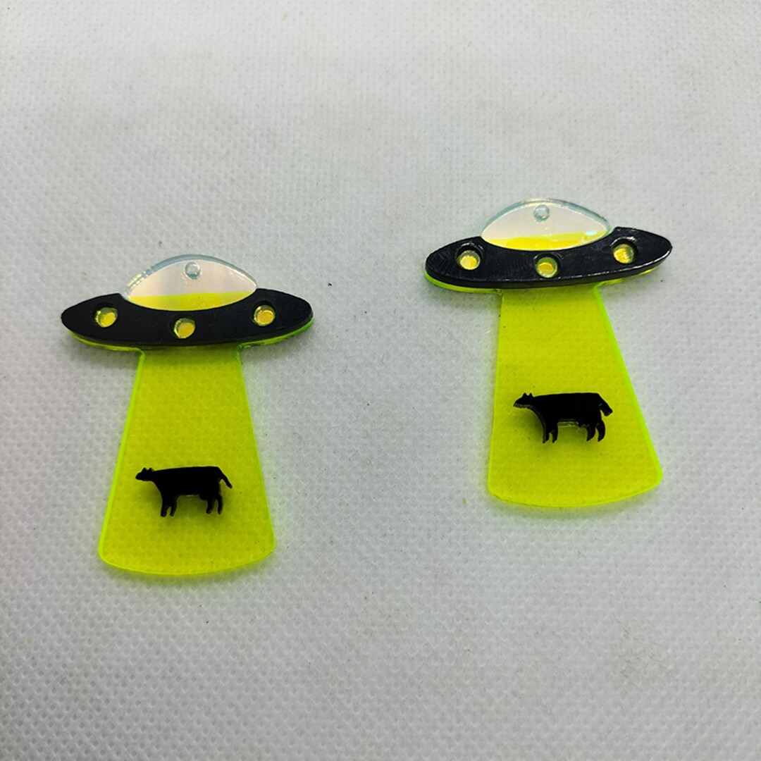 UFO Spaceship Cufflinks
