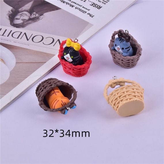 Spritewelry Enamel Animal Charms - 18PCS Cute Charms For Jewelry Making, Keychains, Crafts (Chicken, Cat, Butterfly & More) - View #10