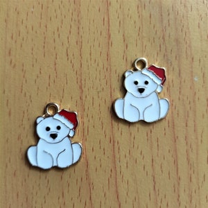 10pcs/Pack Cartoon Enamel Charm Gold Metal Animal Charms Earrings DIY Key chain Necklace Pendant Bracelet Jewelry Accessories