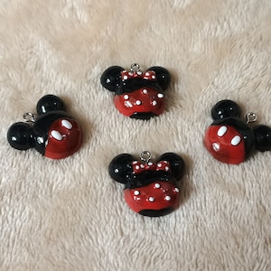 10pcs hars cartoon dieren charme, cartoon kat charme, muis charme, zwart kitten charme ketting charme oorbel charmes benodigdheden