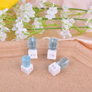 30*13mm Dollhouse 3D Drinking Fountain Charms Resin Water dispenser Pendant Earring Bracelet DIY Jewelry Making