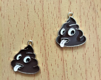 10 30 Cartoon Gold Metal Enamel Charm Funny Charm Accessories for Making Crafting Earring Pendant Bracelet Necklace Diy Jewelry