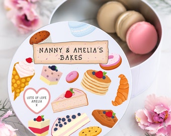 Forma redonda personalizada para bolos | Culinária | Vovó | Confeitaria | Padeiro | Biscoitos | Bolos | Confeitaria