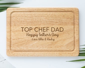 Tabla de cortar personalizada para papá