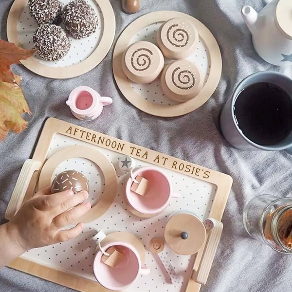 Personalised Afternoon Tea Toy Set