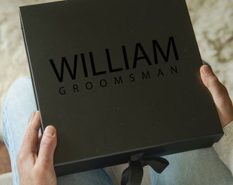 Personalisierte Groomsmen Box - Wählen Sie Ihre Farbe