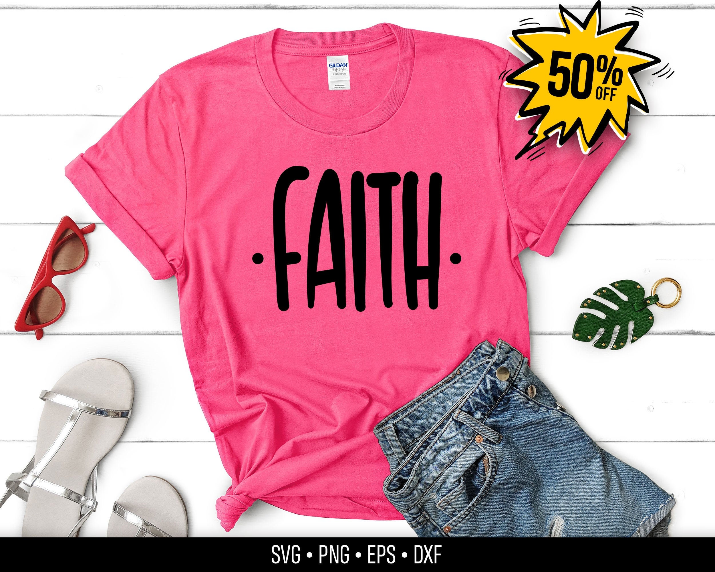 Faith SVG Faith Slogan TShirt Svg Motivation Svg Svg files  Etsy