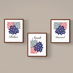 Set of 3 Bathroom Prints, Bathroom Decor, Bathroom Print, Wall Decor Print, Bathroom Poster, Bathroom Wall Picture