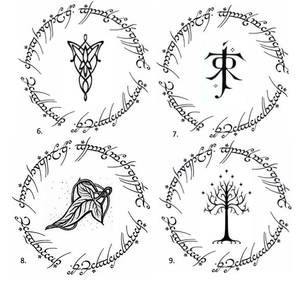 Lord the Rings Slate Coaster Sets - Etsy