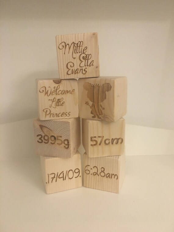 decorative baby blocks