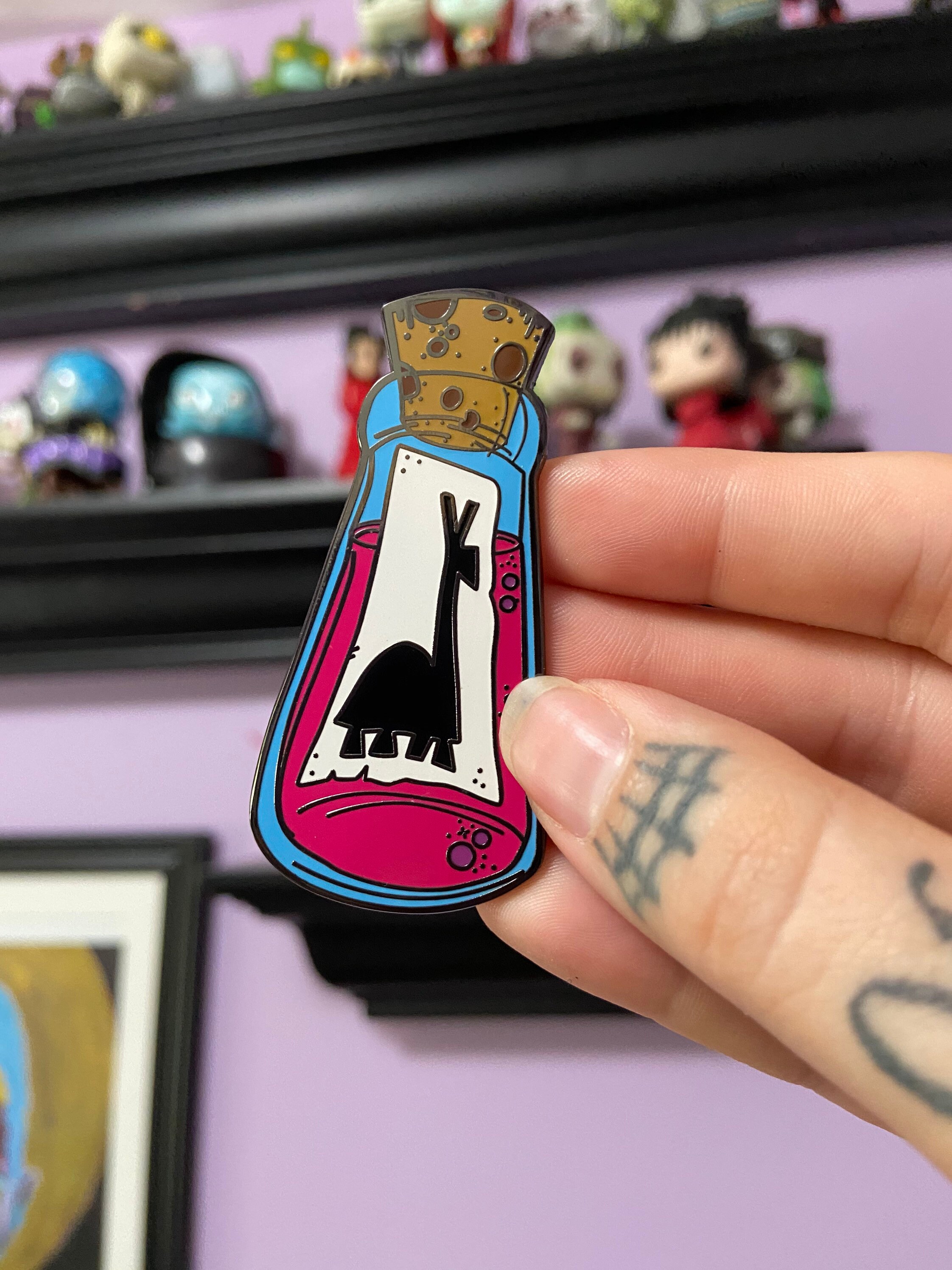 Extract of Llama Potion Pin l The Potion for Kuzco designed by Yzma a…