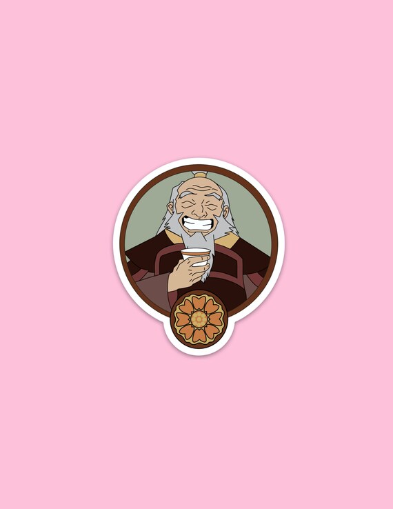 Sticker Uncle Iroh L White Lotus Pai Sho L Avatar The Last Etsy Sticker Uncle Iroh L White Lotus Pai Sho L Avatar The Last Etsy